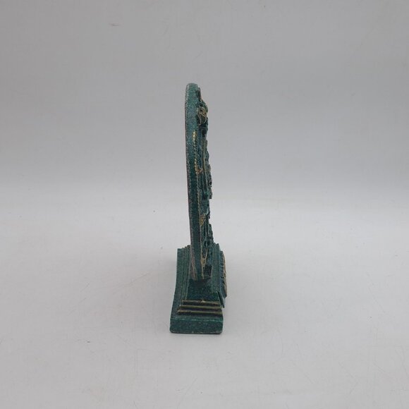 Malachite Mayan or Aztec Calendar - Picture 3 of 11